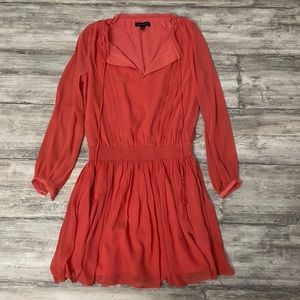 NWOT Banana Republic coral mini dress